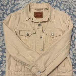 Levi's Off-White Denim Jacket